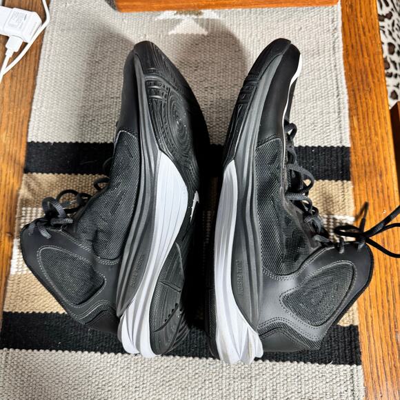 Nike Prime Hype DF Basketball Shoes Sneakers Mens 10.5 Black White 683705-002 - Picture 5 of 10